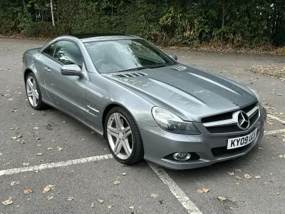 Used Mercedes SL350 2009 Silver Cabriolet