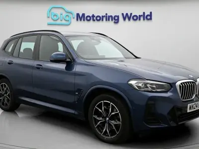 Used BMW X3 M Sport 292 HP (214 kW) 2024 Blue SUV