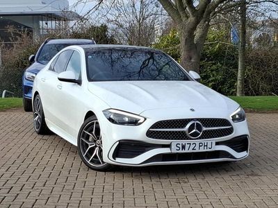 Used Mercedes C200 AMG Line Premium Plus 204 HP (150 kW) 2023 White Sedan