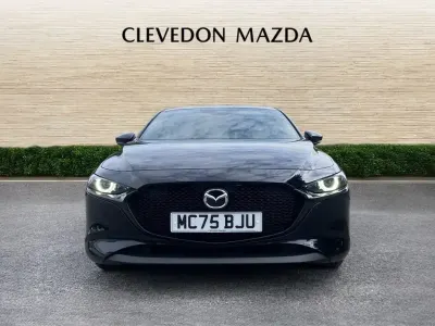 Used Mazda 3 Exclusive-Line 140 HP (102 kW) 2026 Black Hatchback