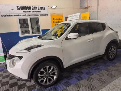 Used Nissan Juke Tekna 117 HP (86 kW) 2014 White SUV
