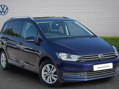 Used VW Touran Family 150 HP (110 kW) 2021 Blue MPV