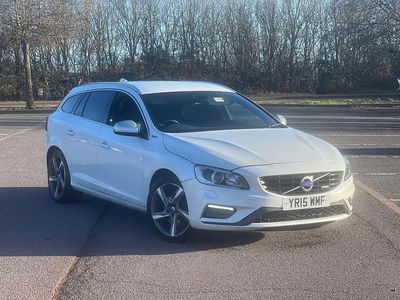 Used Volvo V60 R-Design 2015 White Estate