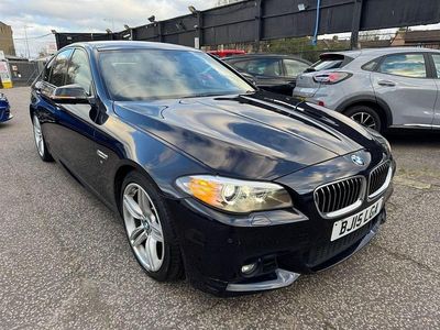 Black Used 2015 BMW 520 M Sport Sedan | £8,899 (Fair price)