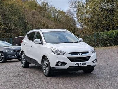 White Used 2014 Hyundai ix35 Premium SUV | £4,495 (Fair price)