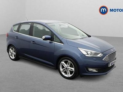 Used Ford C-MAX Titanium X 125 HP (91 kW) 2018 Blue MPV