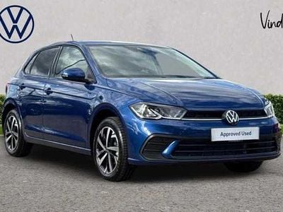 Used VW Polo Match 95 HP (69 kW) 2025 Blue Hatchback