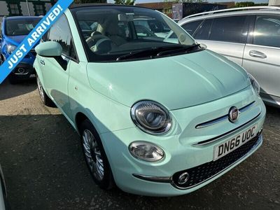 used Fiat 500C 1.2 ECO Lounge Convertible 2dr Petrol Manual Euro 6 (start/stop)