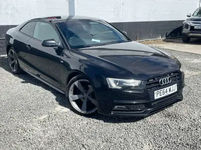 Used Audi A5 Black Edition 177 HP (130 kW) 2014 Black Coupe