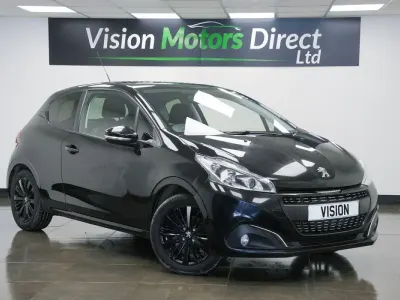 Used Peugeot 208 2017 Black Hatchback