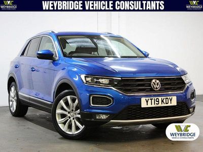 Blue Used 2019 VW T-Roc SEL SUV | £20,795 (Fair price)