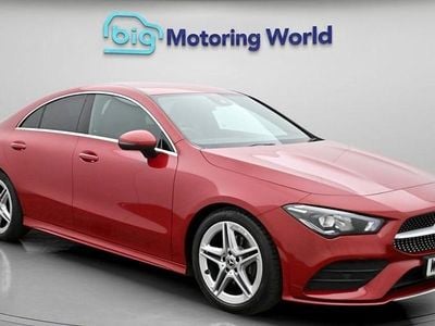 Begagnad Mercedes CLA180 AMG line 136 HK (100 kW) 2022 Röd Sedan