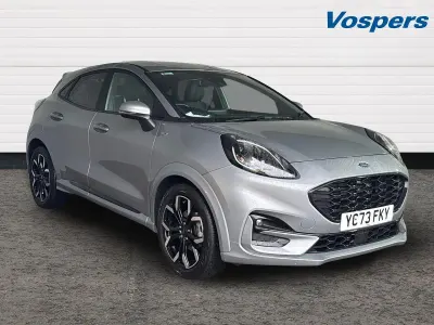 Used Ford Puma ST-Line X 155 HP (114 kW) 2023 Silver SUV