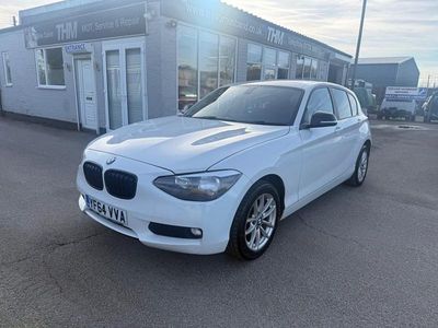 Used BMW 116 Luxury Line 2014 White Hatchback