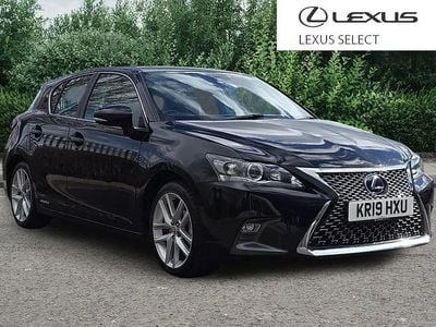 Used Lexus CT200h 134 HP (98 kW) 2019 Black Hatchback
