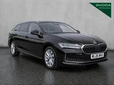 Used Skoda Superb SE Technology 200 HP (147 kW) 2026 Black Estate