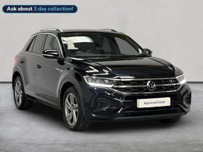 Used VW T-Roc R-line 150 HP (110 kW) 2022 Black SUV