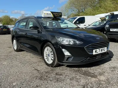 Used Ford Focus Titanium 125 HP (91 kW) 2021 Black Estate