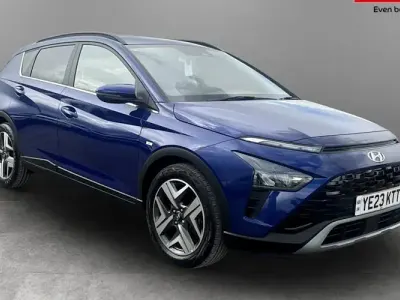 Used Hyundai Bayon Premium 101 HP (74 kW) 2023 Blue SUV
