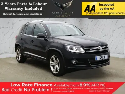 Używany VW Tiguan R-line Edition 150 KM (110 kW) 2016 Czarny SUV