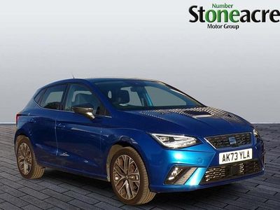 Begagnad Seat Ibiza XCELLENCE 108 HK (79 kW) 2023 Blå Halvkombi