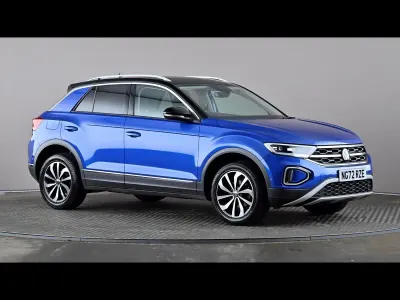 Used VW T-Roc Style 150 HP (110 kW) 2023 Blue SUV