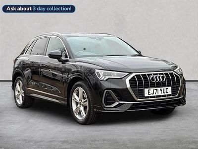 Used Audi Q3 S-Line 150 HP (110 kW) 2022 Black SUV
