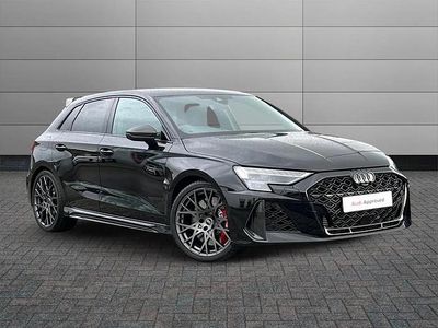 Black New 2025 Audi RS3 Comfort Sedan | £61,491 (A bit pricey)