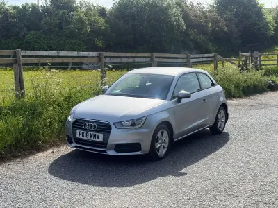 Used Audi A1 Design 95 HP (69 kW) 2018 Silver Hatchback