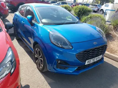 Used Ford Puma ST-Line 125 HP (91 kW) 2021 Blue SUV