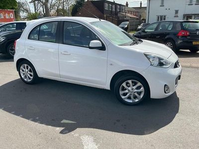 Used Nissan Micra Acenta 2015 White Hatchback