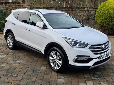 Used Hyundai Santa Fe Premium 2018 White SUV