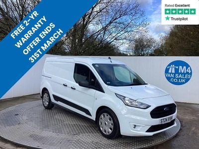 Used Ford Transit Connect Trend 100 HP (73 kW) 2024 Frozen white (solid paint) MPV