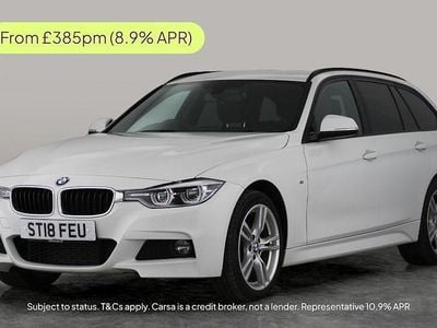 White Used 2018 BMW 320 M Sport Estate | £14,455 (Super price)