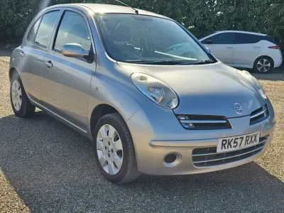 Używany Nissan Micra 79 KM (58 kW) 2007 Srebrny Hatchback