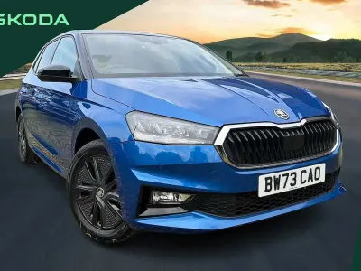 Used Skoda Fabia Colour Edition 108 HP (79 kW) 2024 Blue Hatchback