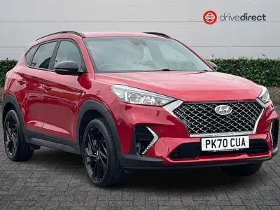 Used Hyundai Tucson N Line 136 HP (100 kW) 2020 Red SUV