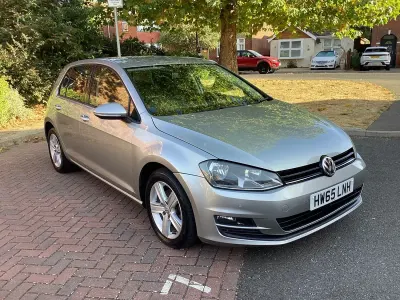 Used VW Golf VII Match 110 HP (80 kW) 2015 Silver Hatchback
