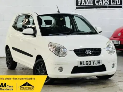 Used Kia Picanto 64 HP (47 kW) 2011 White Hatchback