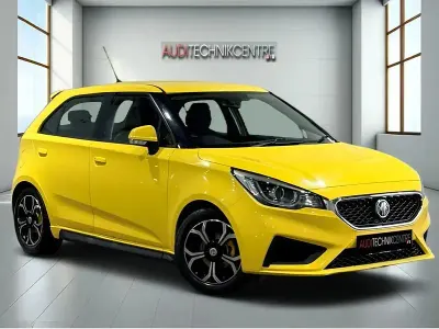 Used MG MG3 Excite 106 HP (77 kW) 2019 Yellow Hatchback