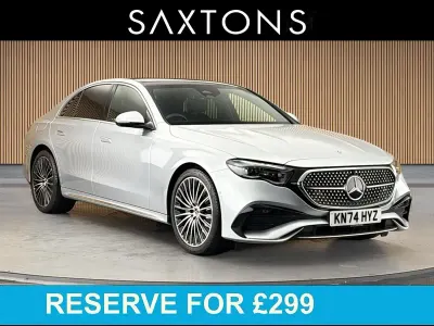 Used Mercedes E220 AMG Line Premium Plus 2024 Silver Sedan