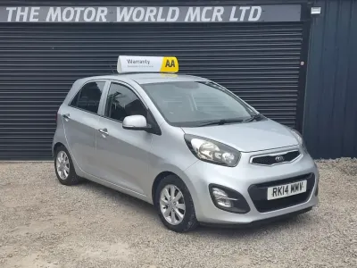 Used Kia Picanto 84 HP (61 kW) 2014 Silver Hatchback