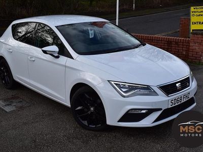 Used Seat Leon FR 125 HP (91 kW) 2018 White Hatchback