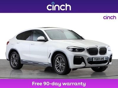 White Used 2019 BMW X4 M Sport SUV | £23,299 (Fair price)