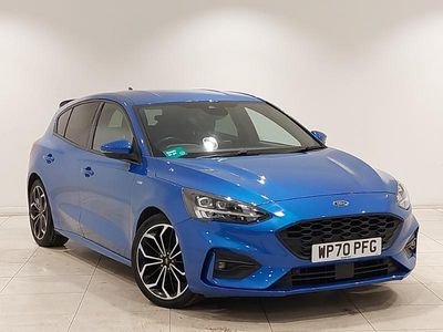Used Ford Focus ST-Line X 120 HP (88 kW) 2020 Blue Hatchback