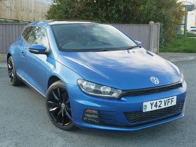 Used VW Scirocco GT 180 HP (132 kW) 2015 Blue Coupe