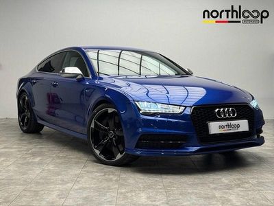 Used Audi S7 Sportback Advanced 450 HP (330 kW) 2016 Blue Hatchback