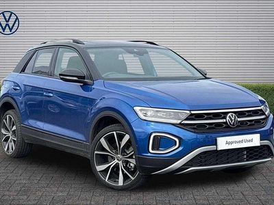 New VW T-Roc Design 115 HP (84 kW) 2026 Ravenna blue SUV