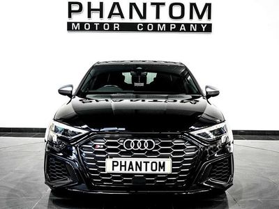 Begagnad Audi S3 Sportback Design 310 HK (228 kW) 2022 Svart Halvkombi