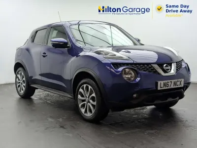 Used Nissan Juke Tekna 2018 Blue SUV